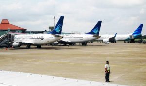 Aksi Mario Menyusup Pesawat Garuda Indonesia Rute Pekanbaru-Jakarta Garuda Indonesia