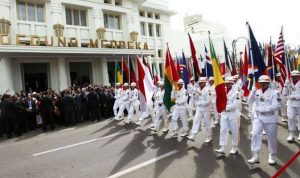 Sepakat 24 April Hari Asia Afrika PARADE BENDERA