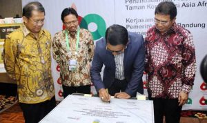 Telkom Bangun Taman KAA