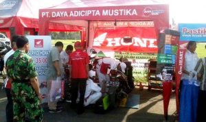 DAM Bidik Pengunjung Honda Sport Motoshow di Karawang untuk Service Hemat honda