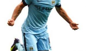 Sergio Aguero Striker Man. City
