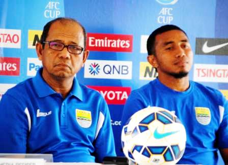 Konferensi Pers AFC Cup Persib vs Lao FC - bandung ekspres