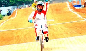 Venue BMX di Ciamis balap sepeda nomor BMX