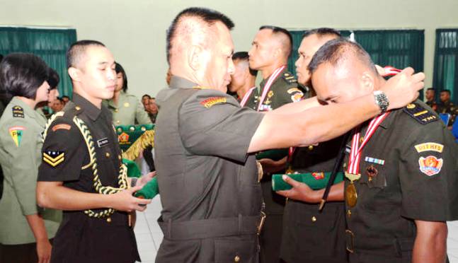 kelulusan Perwira pendidikan Diklapa I dan Diksarcab