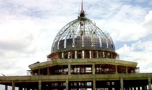 Pembangunan Masjid Agung Terancam Dihentikan pembangunan masjid agung Pemda Kabupaten Bandung