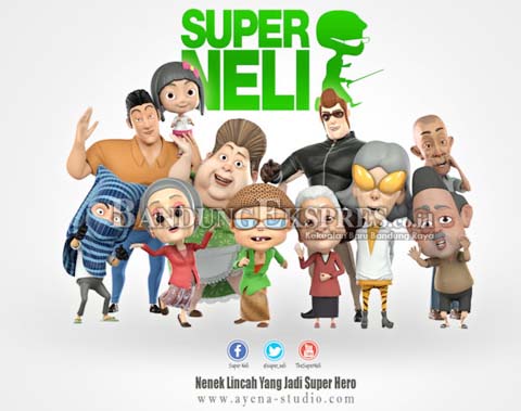 JP PHOTO KARYA KREATIF: Film Animasi Superneli menjadi salah satu film buatan anak muda Cimahi. Namun kurang dipopulerkan.