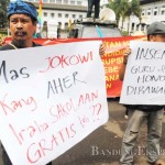 Guru Tuntut Pemerintah