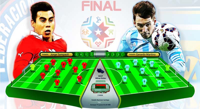 Akhiri Penantian Publik Argentina Chile vs Argentina