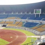TERUS TINJAU: Stadion Gelora Bandung Lautan Api (GBLA) masih terus diupayakan oleh PB-PON sebagai Venue pembukaan dan penutupan PON Jabar XIX