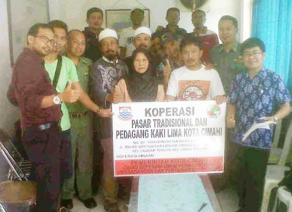 Solidnya Koperasi Pasar Tradisional dan PKL Cimahi Koperasi dan PKL kota Cimahi - bandung ekspres