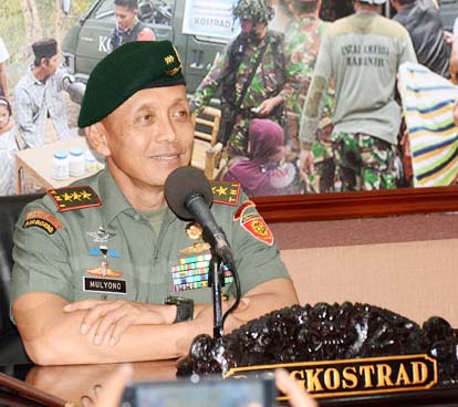 Calon Kasad Mengarah ke Letjen Mulyono Letjen Mulyono