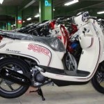 TERBAIK: Sepeda motor Honda Scoopy menjadi salah satu varian matik Honda yang digemari masyarakat Jawa Barat.