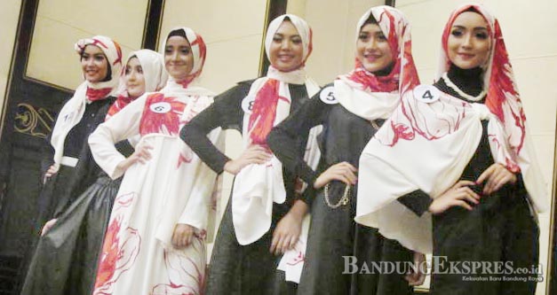 Raisa Scarf Model Hunt 2015 (1) - bandung ekspres