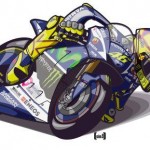 MASIH TANGGUH: Pebalap veteran Yamaha Valentino ‘The Doctor’ Rossi meluapkan rasa optimismenya untuk merengkuh gelar juara dunia di musim MotoGP sekarang. Meski di balapan lalu dirinya menempati peingkat tiga, Rossi masih bertengger di pucuk klasemen sementara.