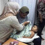 DAPAT PERAWATAN: Penumpang Citilink Airbus 320 dilarikan ke rumah sakit terdekat.