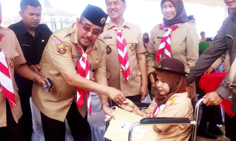 Disabilitas Peringati Hari Pramuka