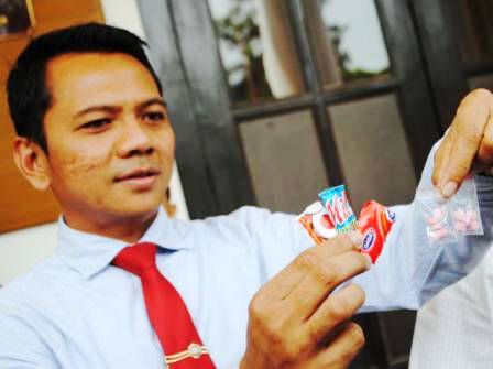 Ponsel Aktif, Kurir Sabu Diringkus Ekspose Narkoba