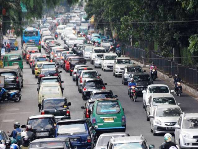 Jalan Setiabudi Macet