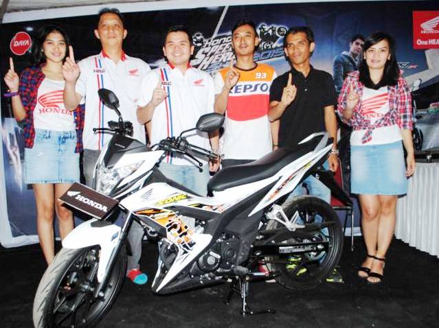 All New CB150R dan New Sonic 150 Resmi Mengaspal Launching Sonic