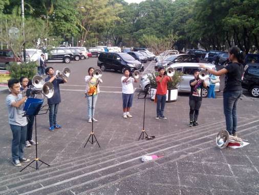 Gema Wibawa Mukti Siap Hadapi HUT RI Marching Band Gema Wibawa Mukti