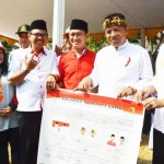 PAWAI DAMAI paslon Pilkada kab bandung