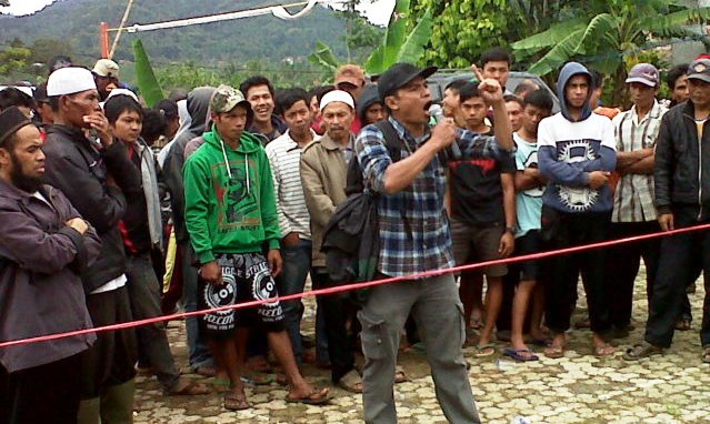 45 KK Terancam Kehilangan Rumah Demo Warga Mega proyek PLTA Upper Cisokan