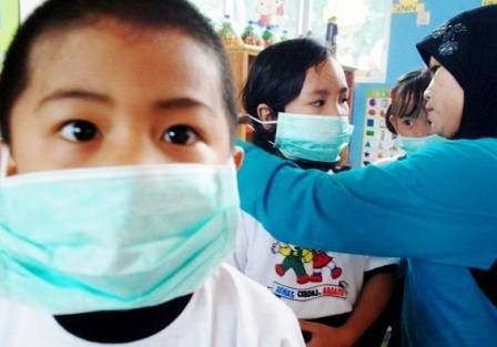 ISPA Mewabah saat Kemarau