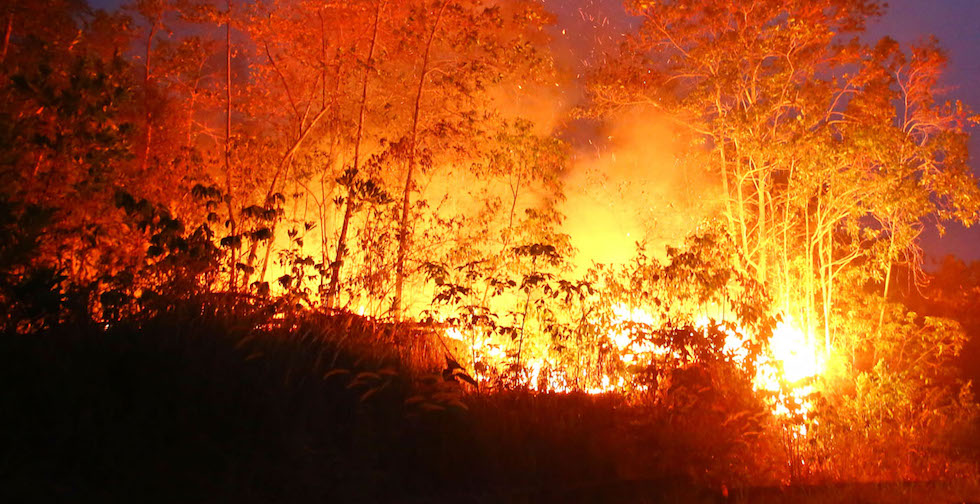 Hujan Turun, Jumlah Hot Spot Berkurang