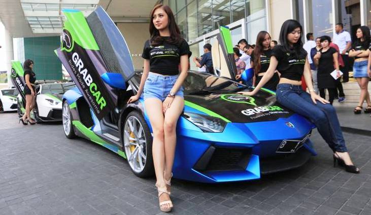 Mulai Tergiur Taksi Online Supercar pun Mulai Disewakan LAMBORGHINI
