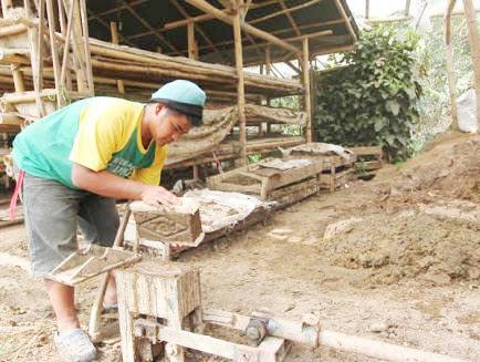 Limbah Ternak Jadi batako
