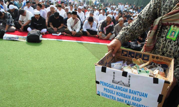 Ajak Warga Peduli Asap