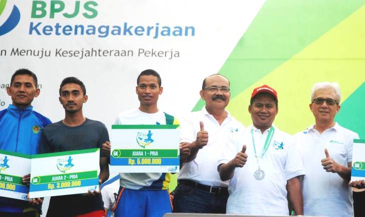 Lari 5 Km, Bisa Ke Hongkong BPJS