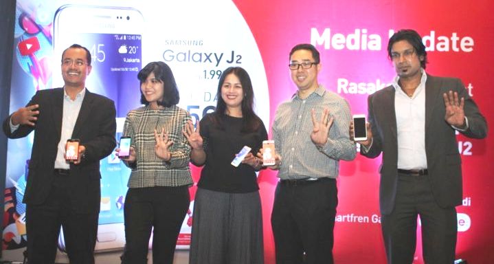 Smartfren Padukan Jaringan 4G LTE Samsung Galaxy J2 Smartfren 4G LTE dengan Samsung Galaxy J2