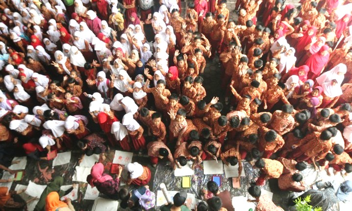 Cap Tangan Anti Korupsi Gerakan anti korupsi SDN Andir