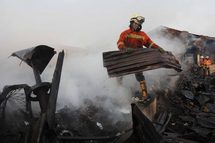 Pasar Selbi Plaza kebakran