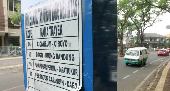 Dishub Terus Evaluasi Angkot Perselisihan angkot 18 dan 08