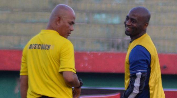 Genjot Fisik David Ngan Pagbe