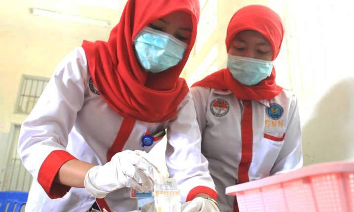 BNN Kekurangan Personel Tes Urine