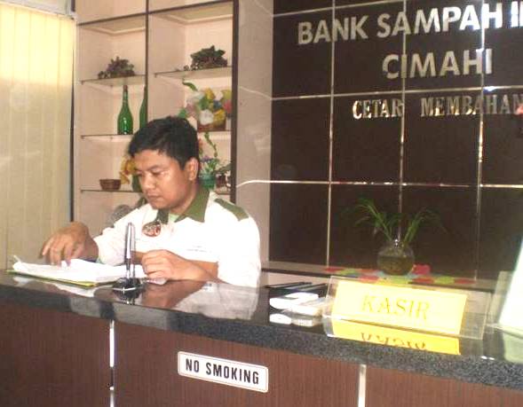 Sumbang Point untuk Adipura bank sampah