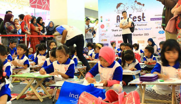 Gabungkan Konsep Seni dan Charity Art Charity and Festival di Mall Festival Citylink