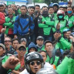 Ilustrasi Demo driver Taksol yang akan digelar hari ini.