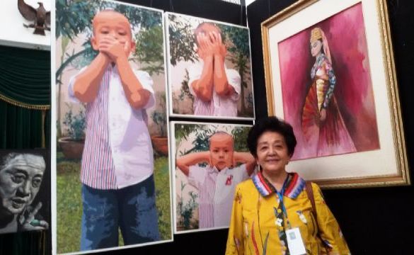 70 Lukisan Ternama Pamer di Gedung Sate. 70 Lukisan Ternama Pamer di Gedung Sate.