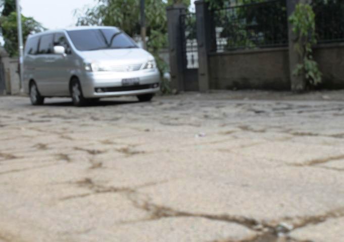 Jalan Kerkof Rusak Lagi Jalan Kerkof
