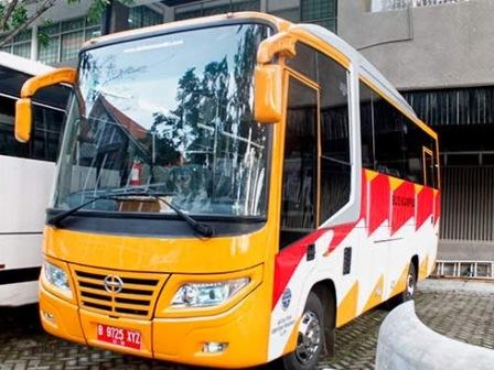 Kemenhub Bagi 1.240 Bus ke Daerah