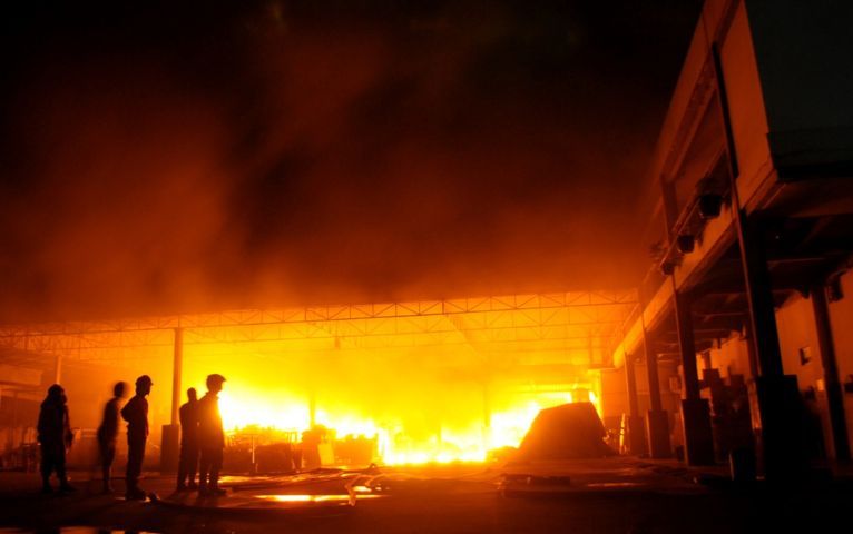 Kebakaran Meningkat 100 Persen Kebakaran-