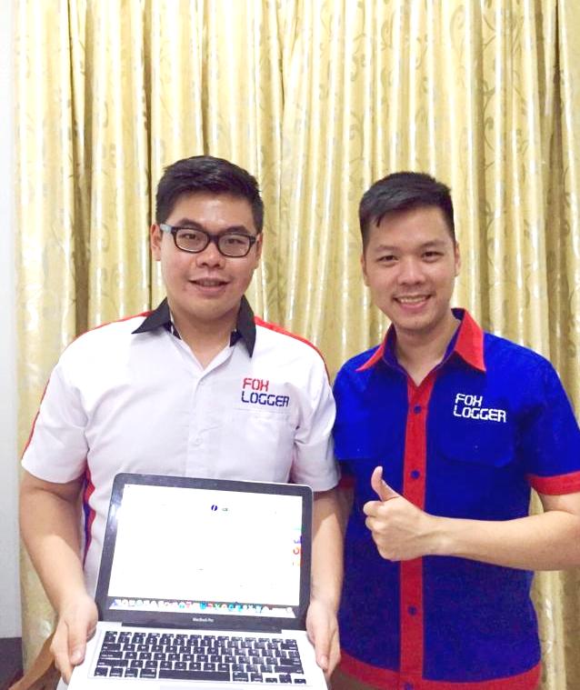 Alamsyah Cheung dan Darren Suciono yang Mengotaki Aplikasi Fox Logger