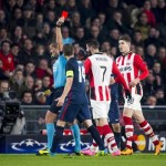 PSV saat melawan Atletico Madrid