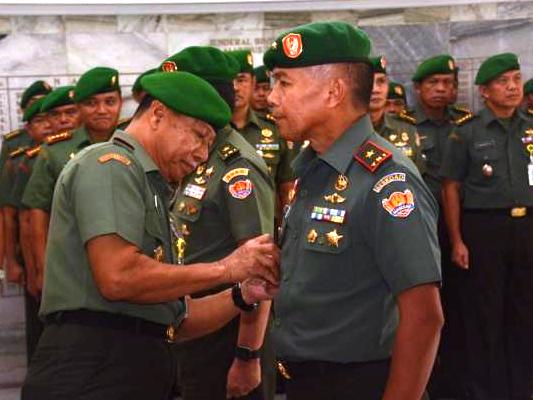 Serah Terima Wakil Komandan Seskoad