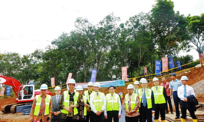 Ground Breaking Kereta Cepat Jakarta Bandung