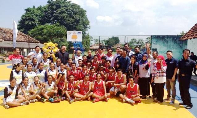 JNE Bandung Utama Donasi SMA 1 Sewon, Target Satu Sekolah di Tiap Putaran JNE BU